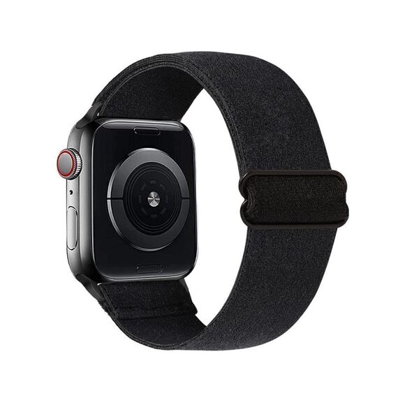 Black Stretchy Loop Band for Apple Watch - Picture 1 of 4